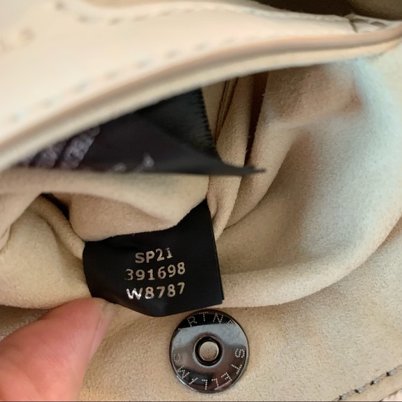 Falabella TINY Crochet Flower Crossbody Tote Bag - Picture 13 of 15